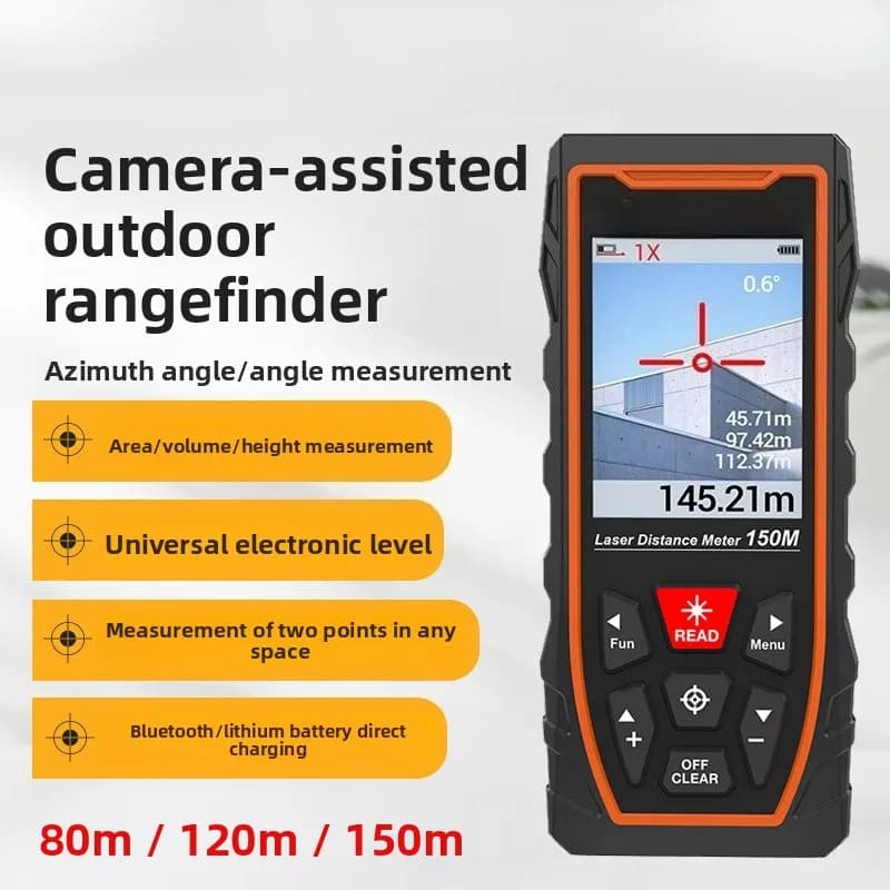 Télémètre laser SW-Q80 extérieur avec caméra Bluetooth et infrarouge pour pêche et chasse 150m