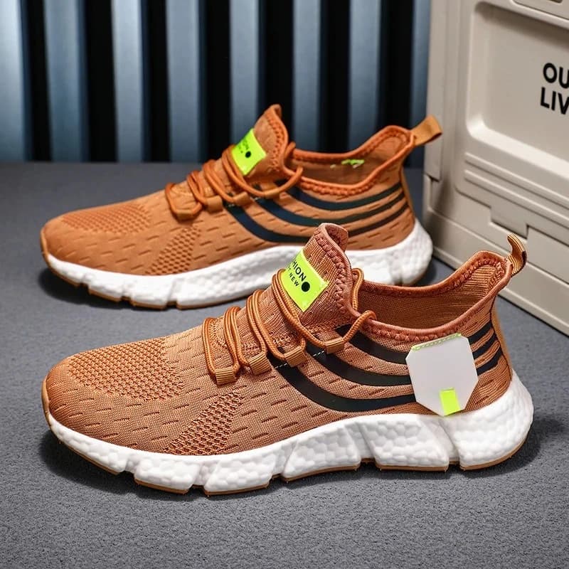 Sneakers unisex pêche running - Chaussures sport légères pour pêche active et marche