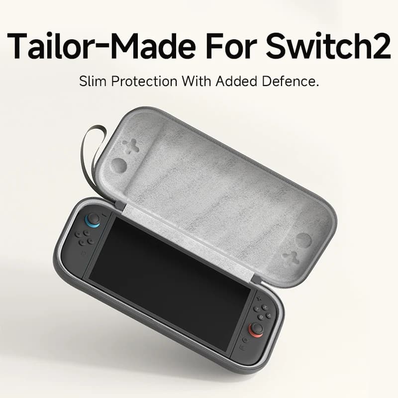 Étui transport Switch 2 Hagibis coque rigide voyage avec 10 cartouches jeux protection accessoires NS