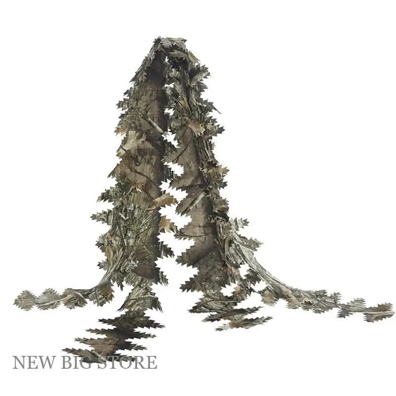 Feuilles découpées laser 3D pour camouflage chasse affûts enveloppes fusil ghillie suits DIY