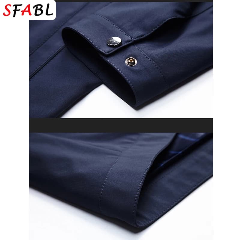 Blazer homme luxe business casual avec fermeture éclair - Veste habillée pour événements de pêche et réunions
