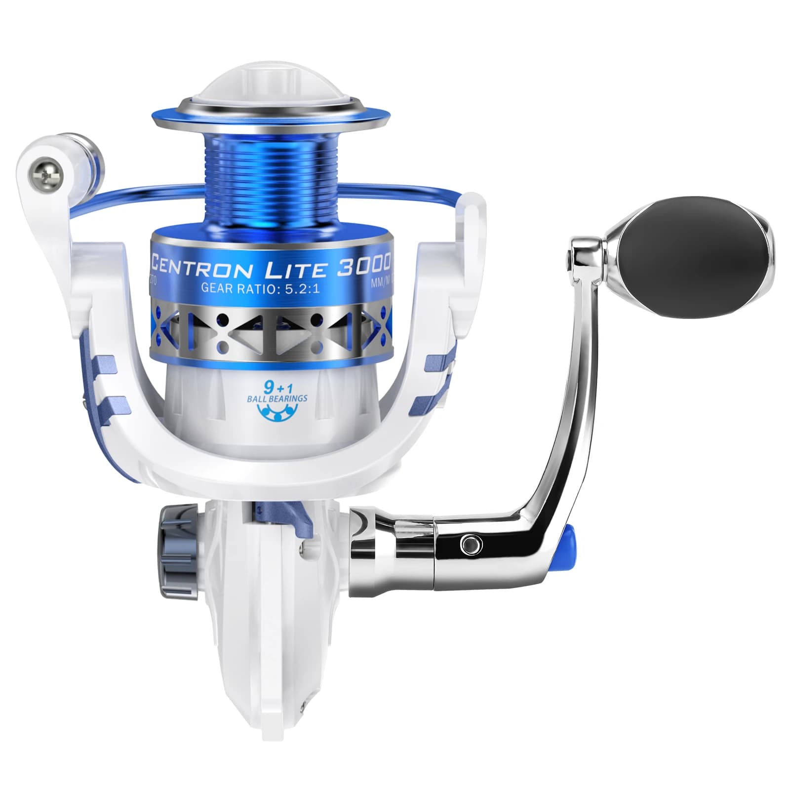 Moulinet spinning KastKing Centron Summer One Way Clutch System profil bas 9+1 roulements pêche carpe