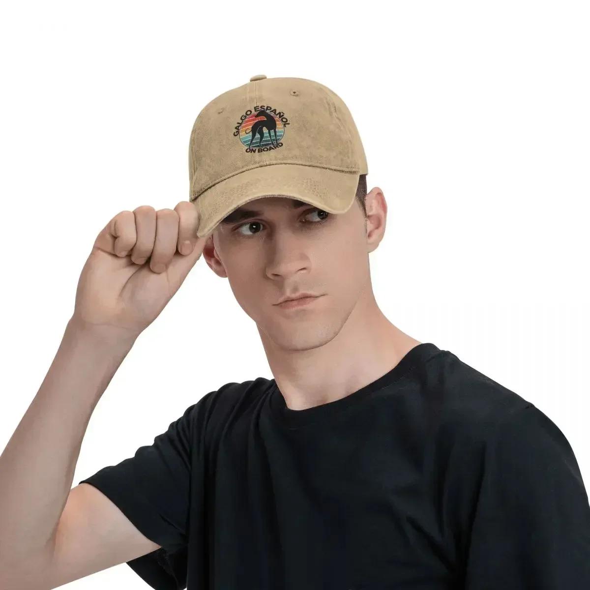 Casquette baseball Galgo chien pour pêche camping personnalisable