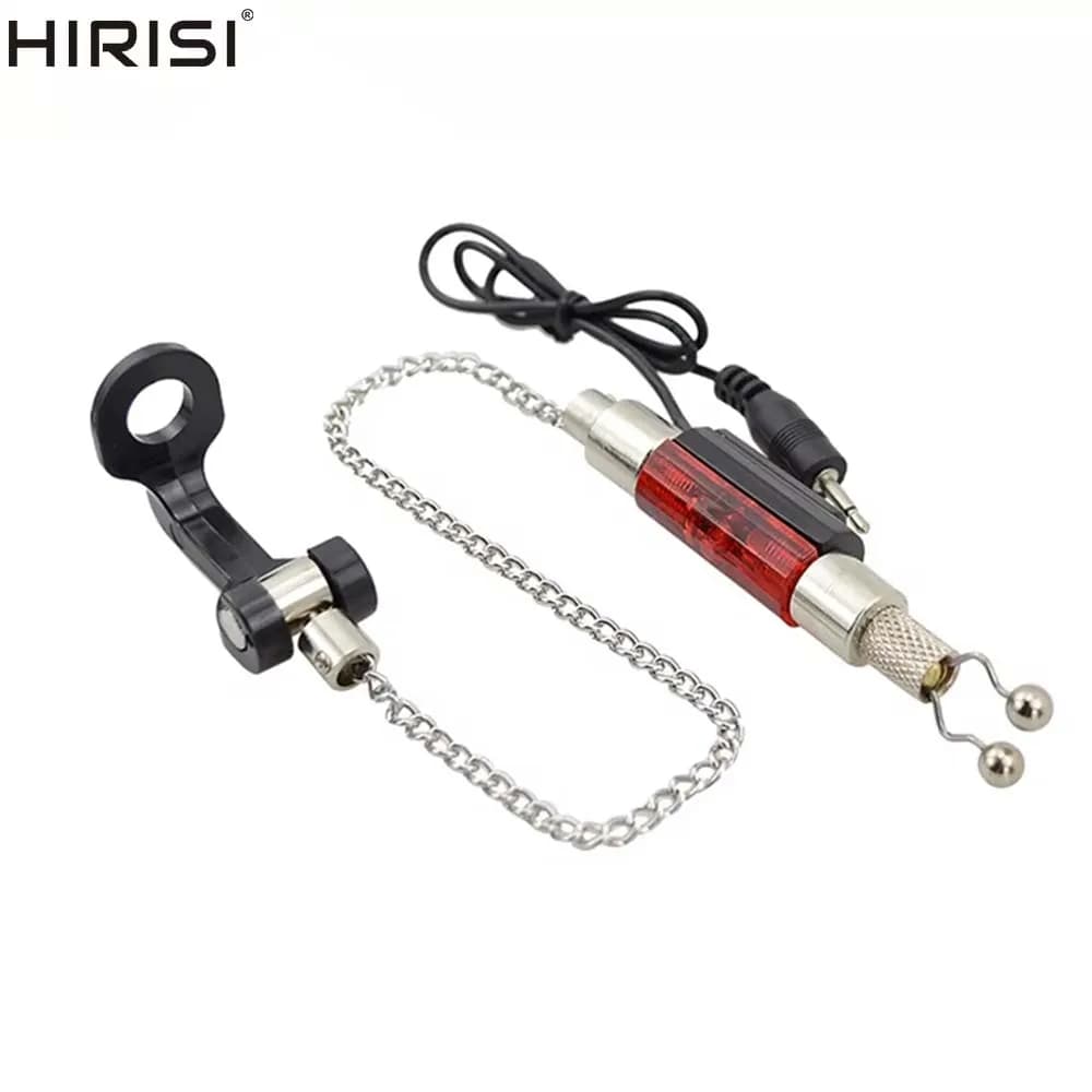 Swingers indicateurs LED Hirisi 2 pièces pour alarmes de touche carpe en acier inoxydable