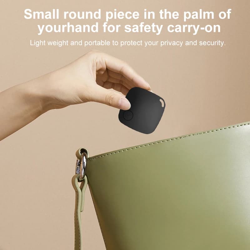 Mini tracker GPS anti-perte - Localisateur Bluetooth 5.0 pour sac pêche, portefeuille et équipement IOS/Android