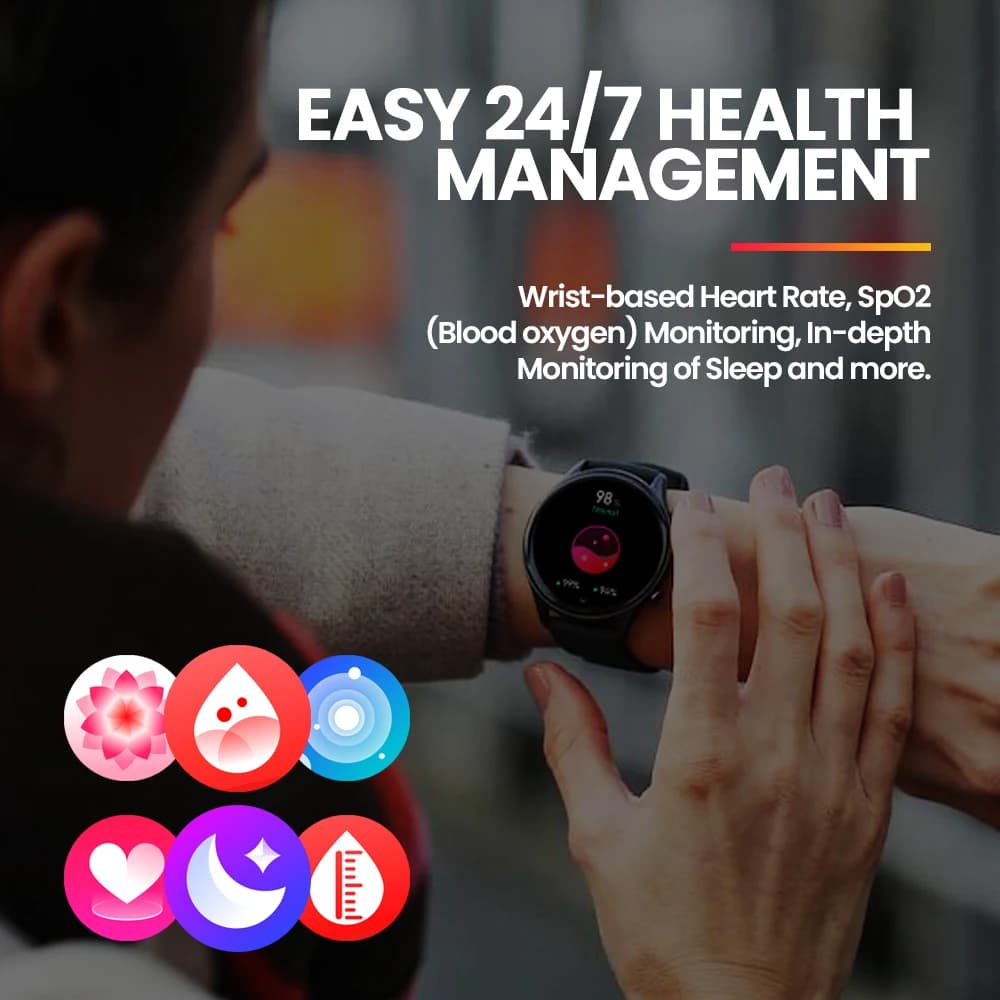 Smartwatch Zeblaze Btalk 3 Plus - Appels vocaux et monitoring santé pour pêcheurs communicants