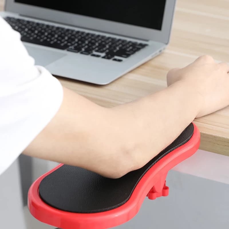 Repose-bras ergonomique ajustable pour clavier et souris - Support rotatif pour bureau pêche