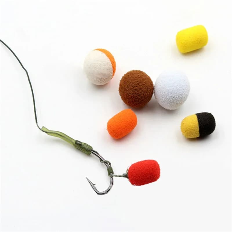15 flotteurs boilies accessoires pêche carpe flottabilité appâts hair rig méthode feeder