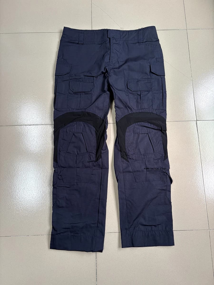 Combinaison tactique HMW Dark Blue pêche escalade - Tenue GEN3 forces spéciales chasse entraînement
