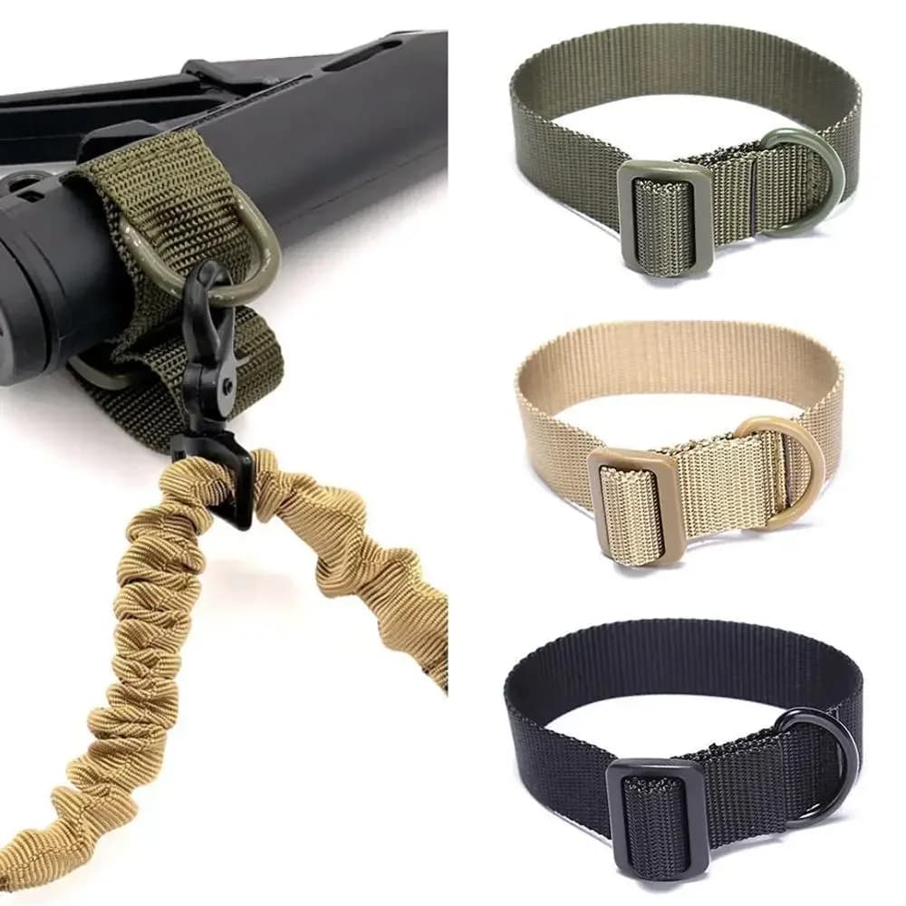 Adaptateur sangle crosse airsoft tactique multifonction AR15 pêche fixation