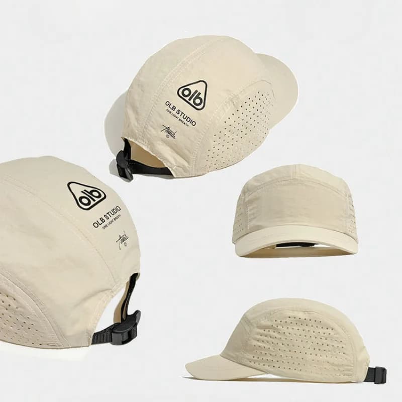 Casquette mesh légère pêche été - Brim court protection UV randonnée homme femme couple