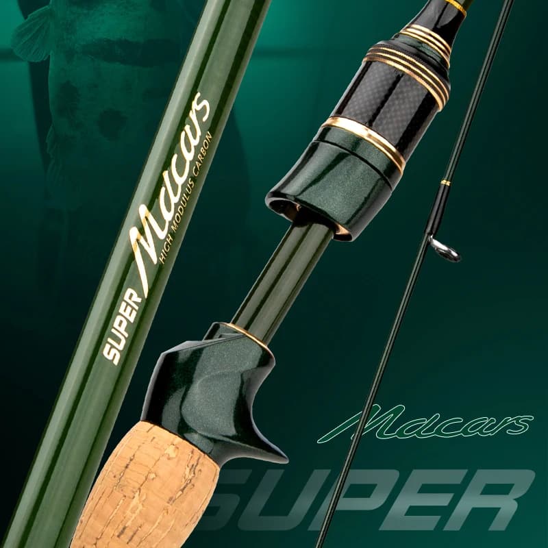 Canne Pêche Voyage CEMREO 1.8m 2.1m 2.4m Carbone Portable Spinning Casting | Tackle Qualité