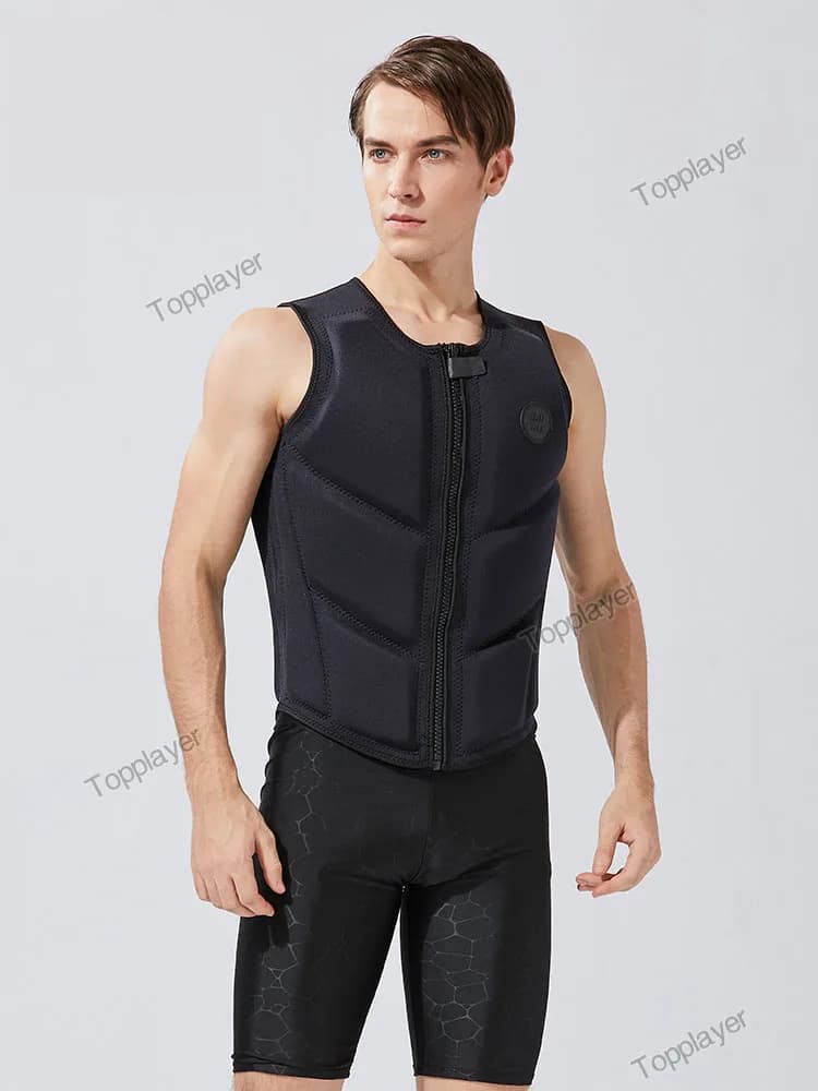 Veste de sécurité CE pour wakesurf adulte, qualité premium en néoprène, impact vest eaux vives
