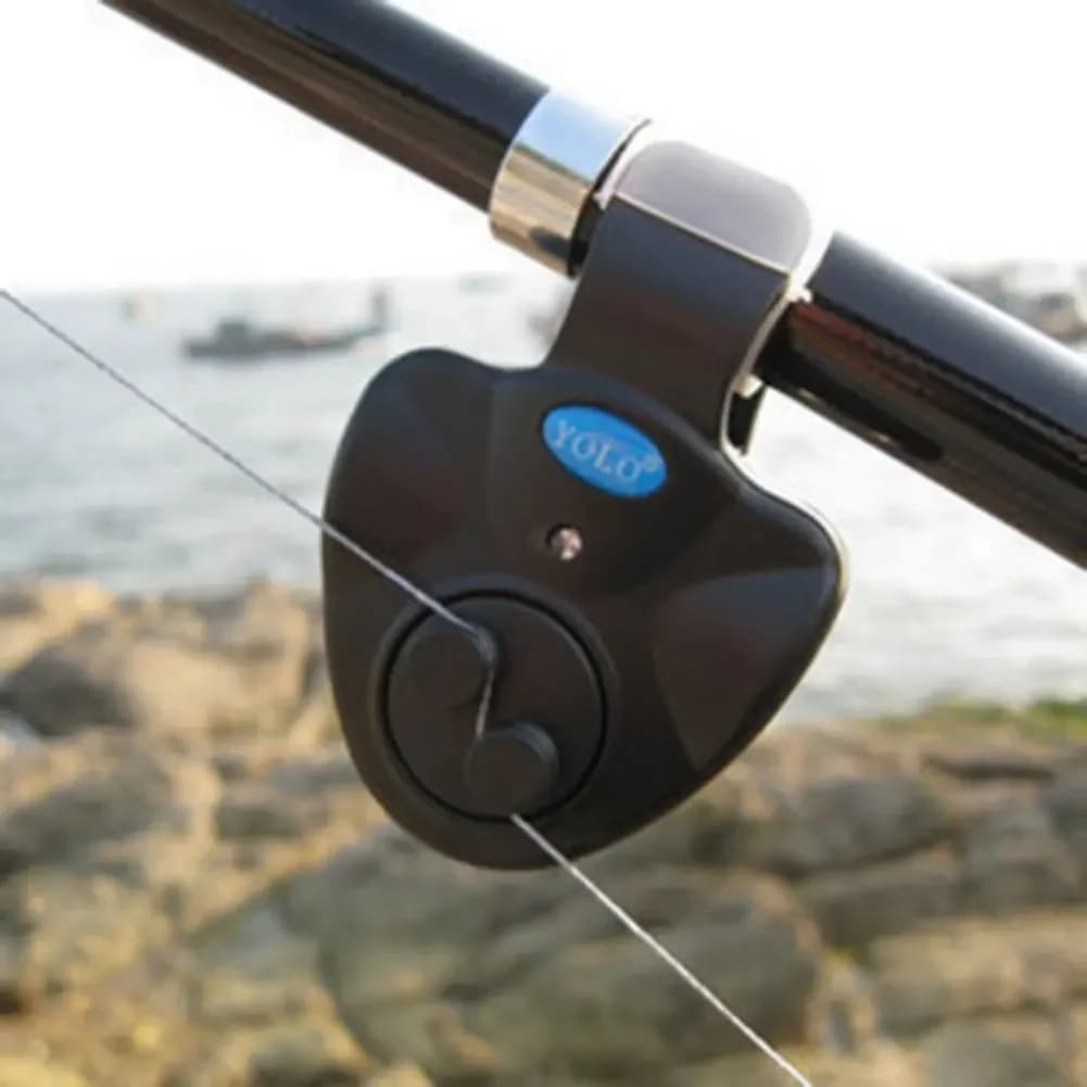 Alarme de touche lumineuse LED pour canne à pêche - Détecteur de morsure avec indicateur de ligne