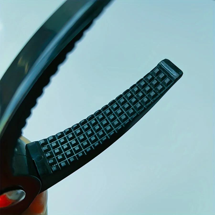 Pinces de contrôle poisson anti-dérapage durables - Outils essentiels pour pêcheurs avec prise ferme