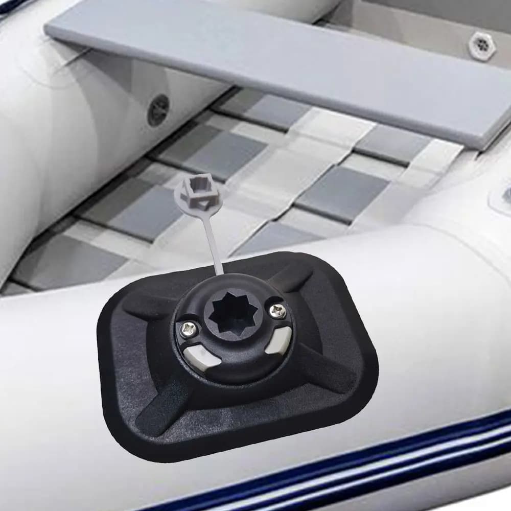 Support GPS et sondeur pour bateau gonflable - Kit de montage avec base à boule pour kayak