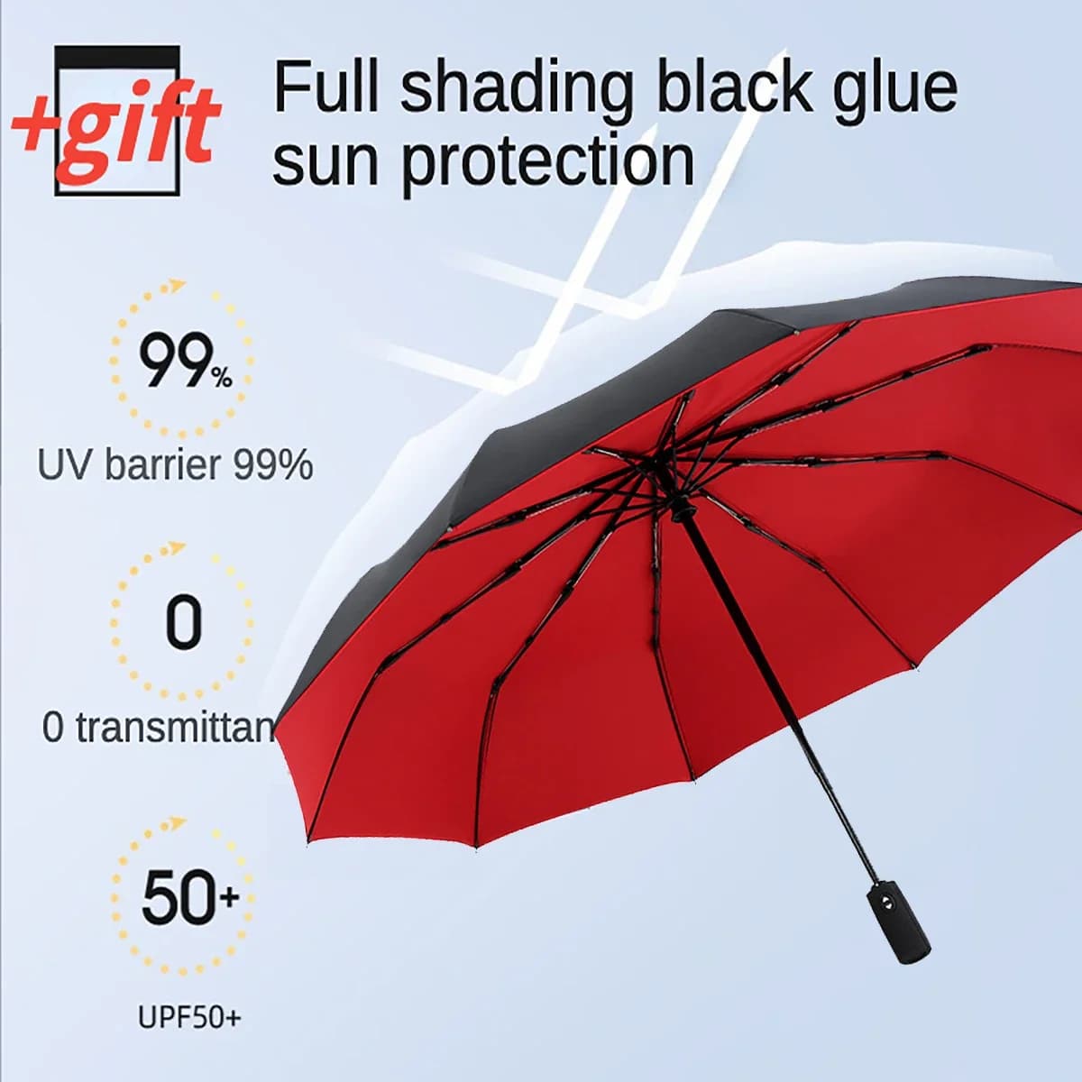 Parapluie double couche anti-vent automatique résistant pour pêche en mer et activités extérieures