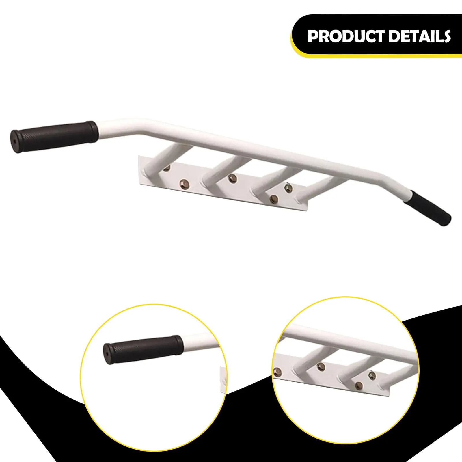 Barre de traction murale pour entraînement à domicile - Barre fixe pour musculation et renforcement musculaire