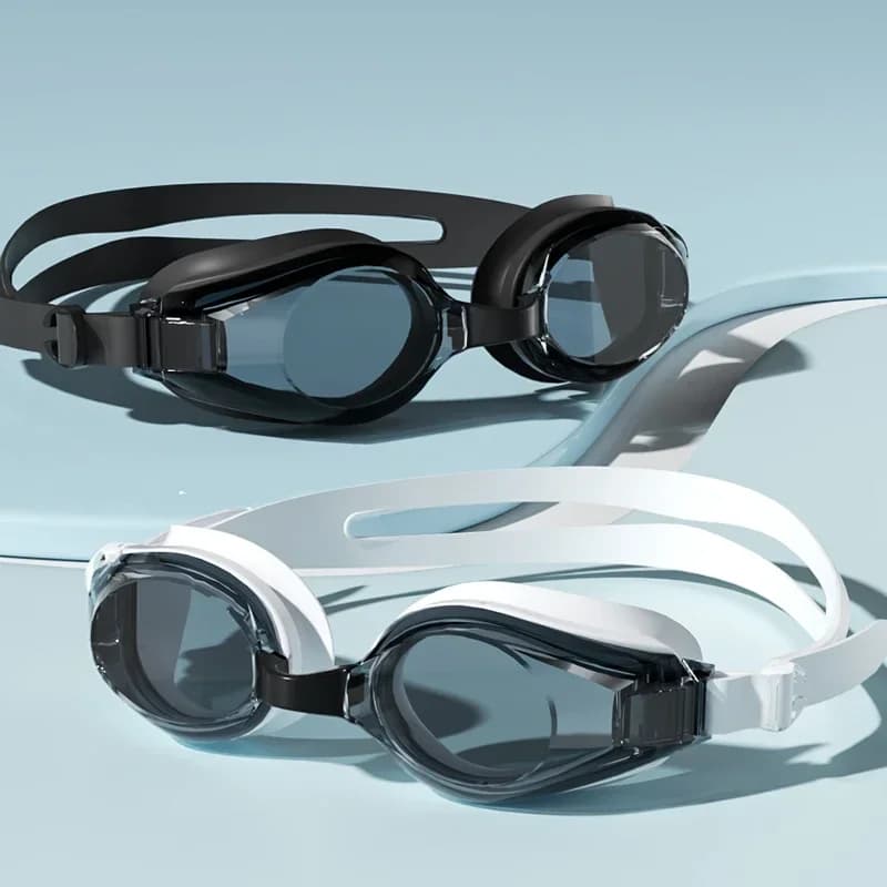 Lunettes de natation professionnelles étanches - Protection 100% UV anti-buée adultes jeunes