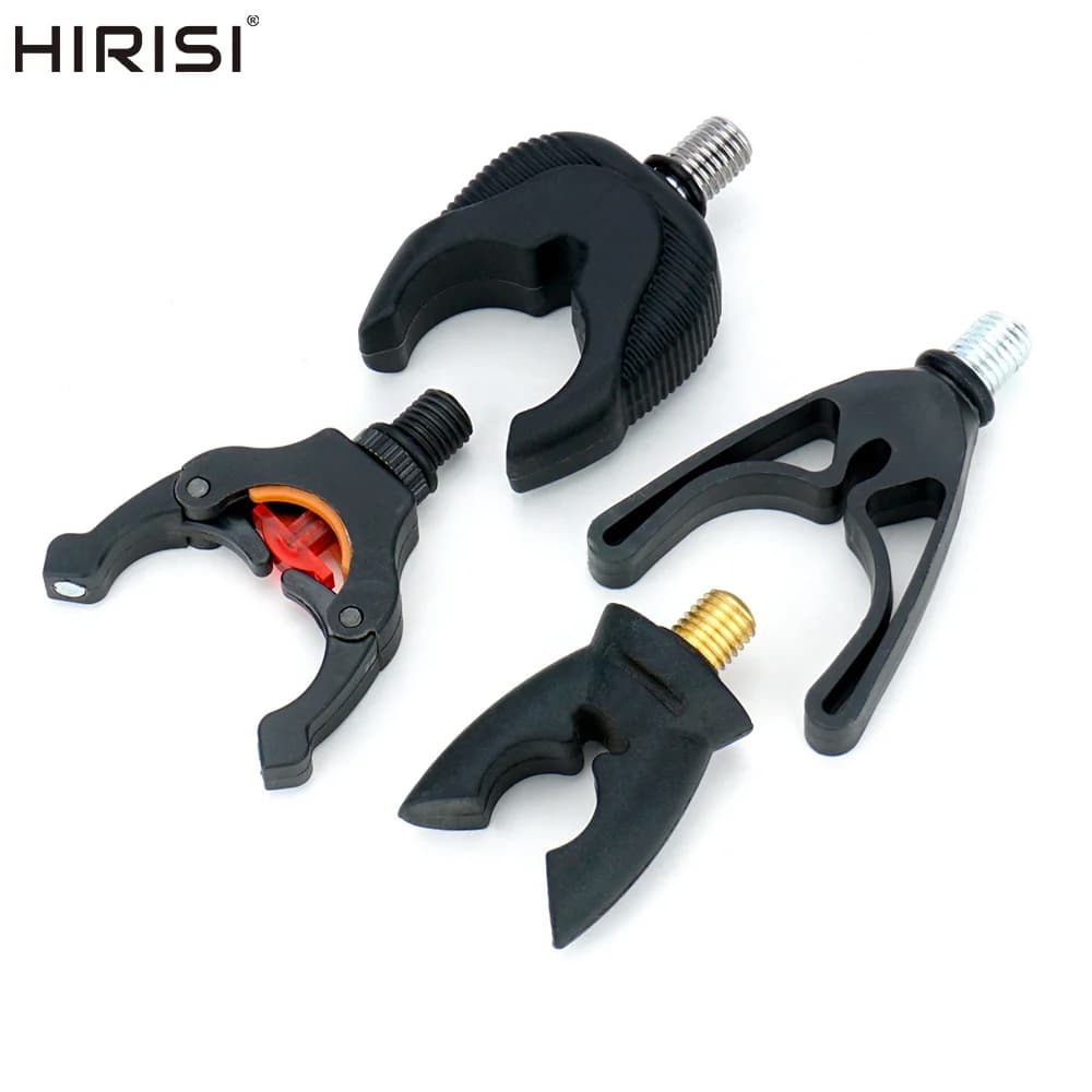 Support de canne Hirisi avec poignée caoutchouc pour alarmes de pêche et barres buzz - Accessoire AC170