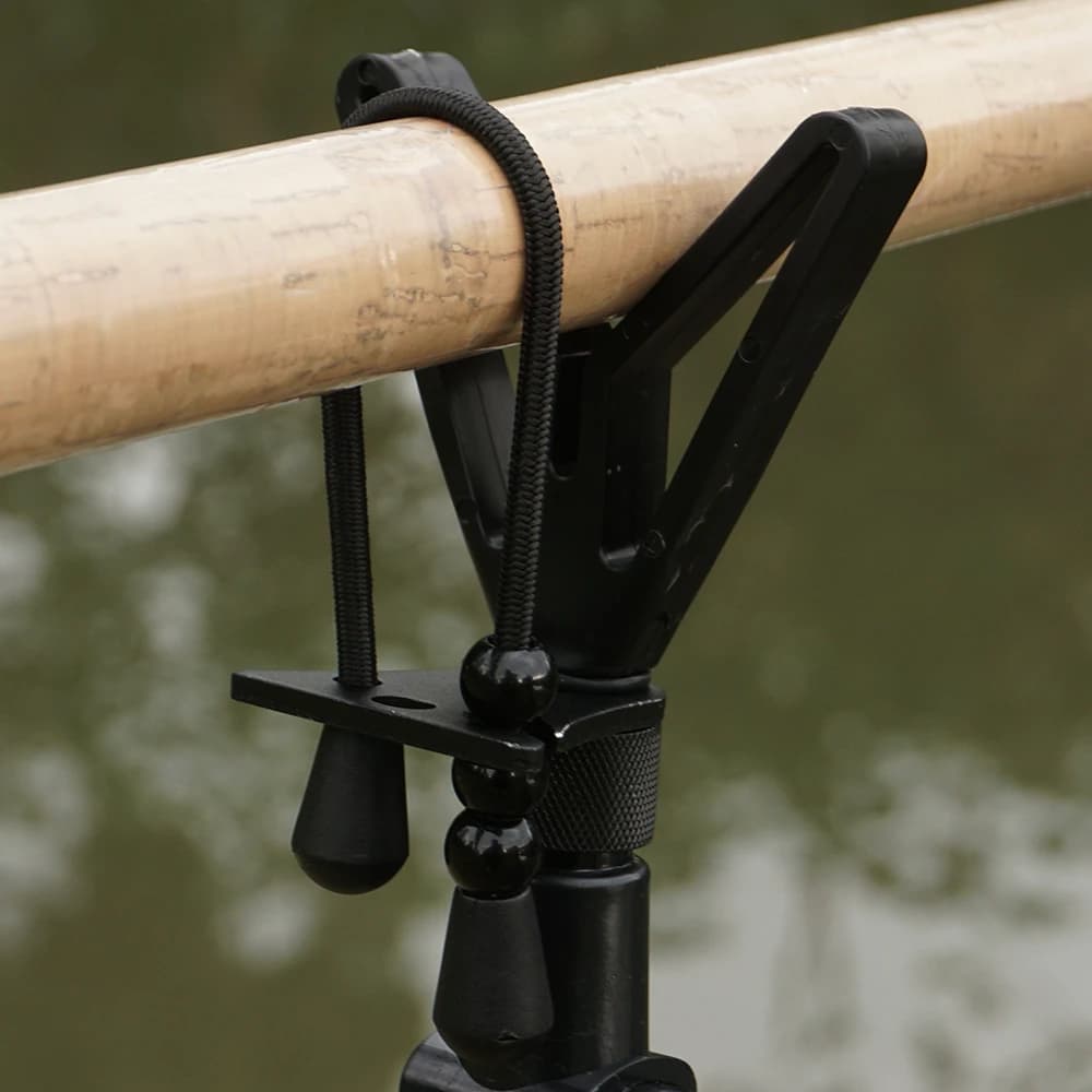 Cale canne à pêche bungee Hirisi AC500 - Sécurisez vos cannes à carpe pendant la pêche