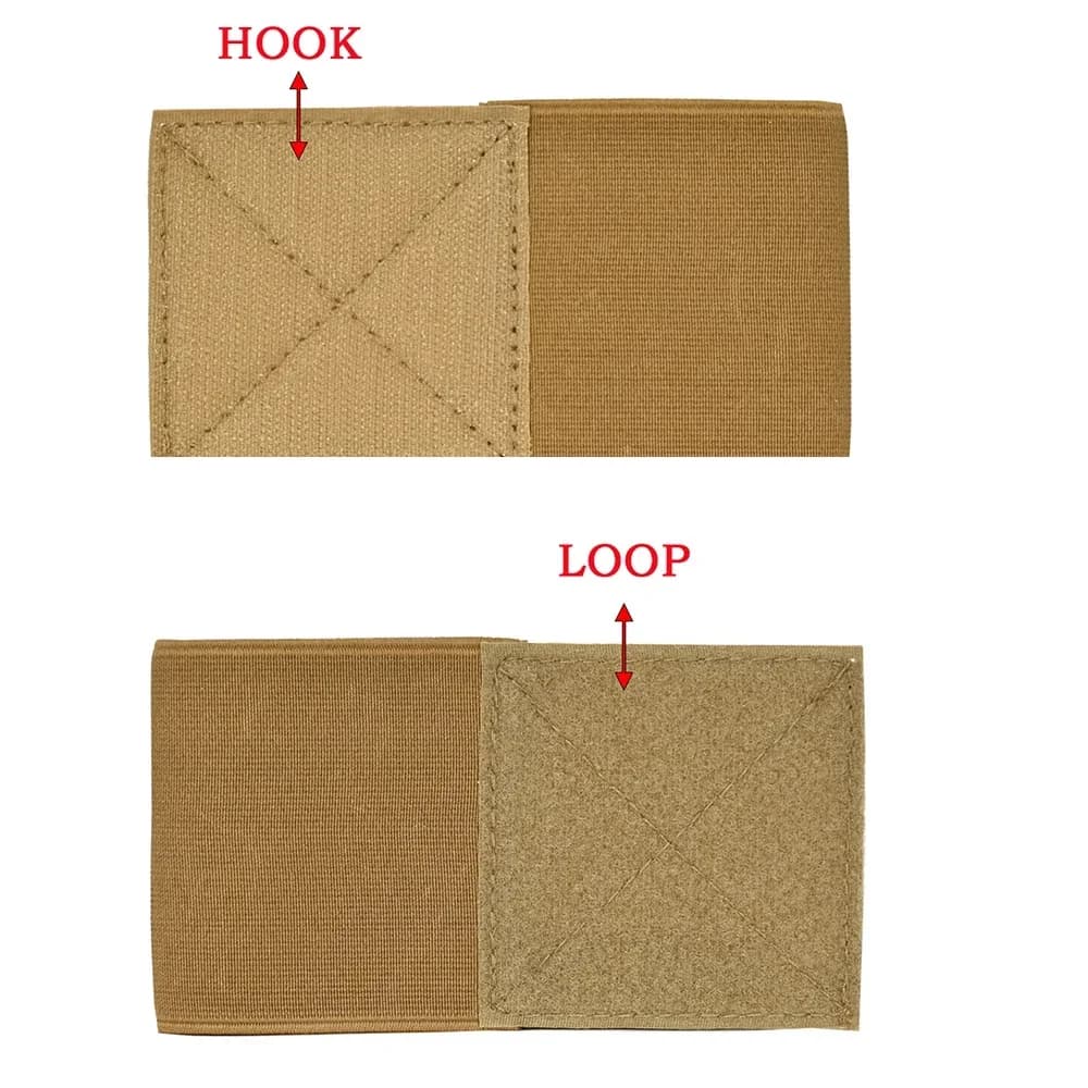 Porte garrot élastique avec fixation Molle et velcro pour ceinture pêche sécurité et premiers secours
