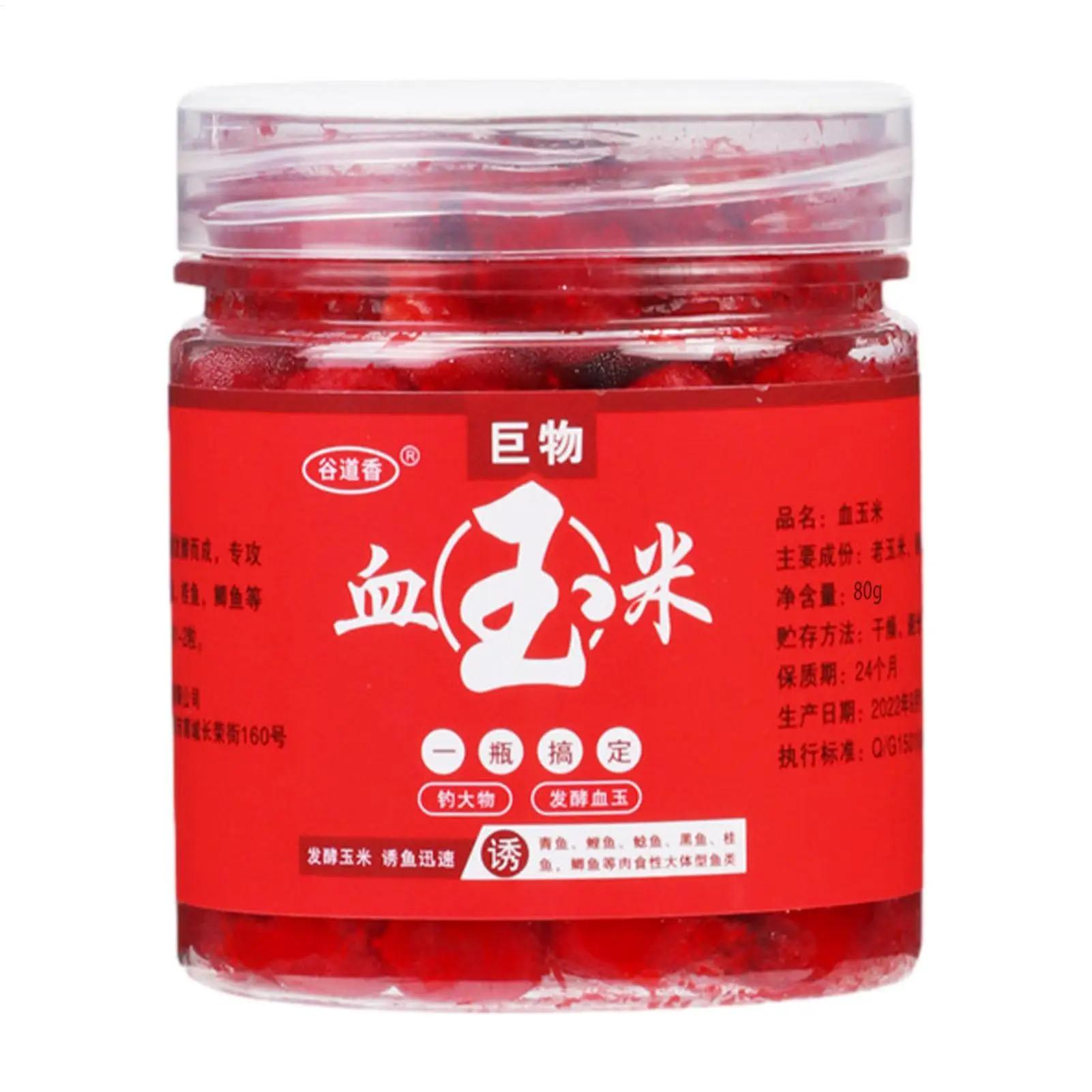 Attractant sang pour poissons - Concentré rouge 80g pour truite, silure, carpe et hareng