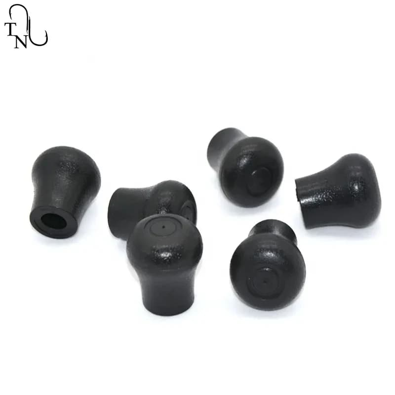 Bouchon de talon TN06-1 pour cannes à pêche avec protection renforcée et capuchon gimbal durable