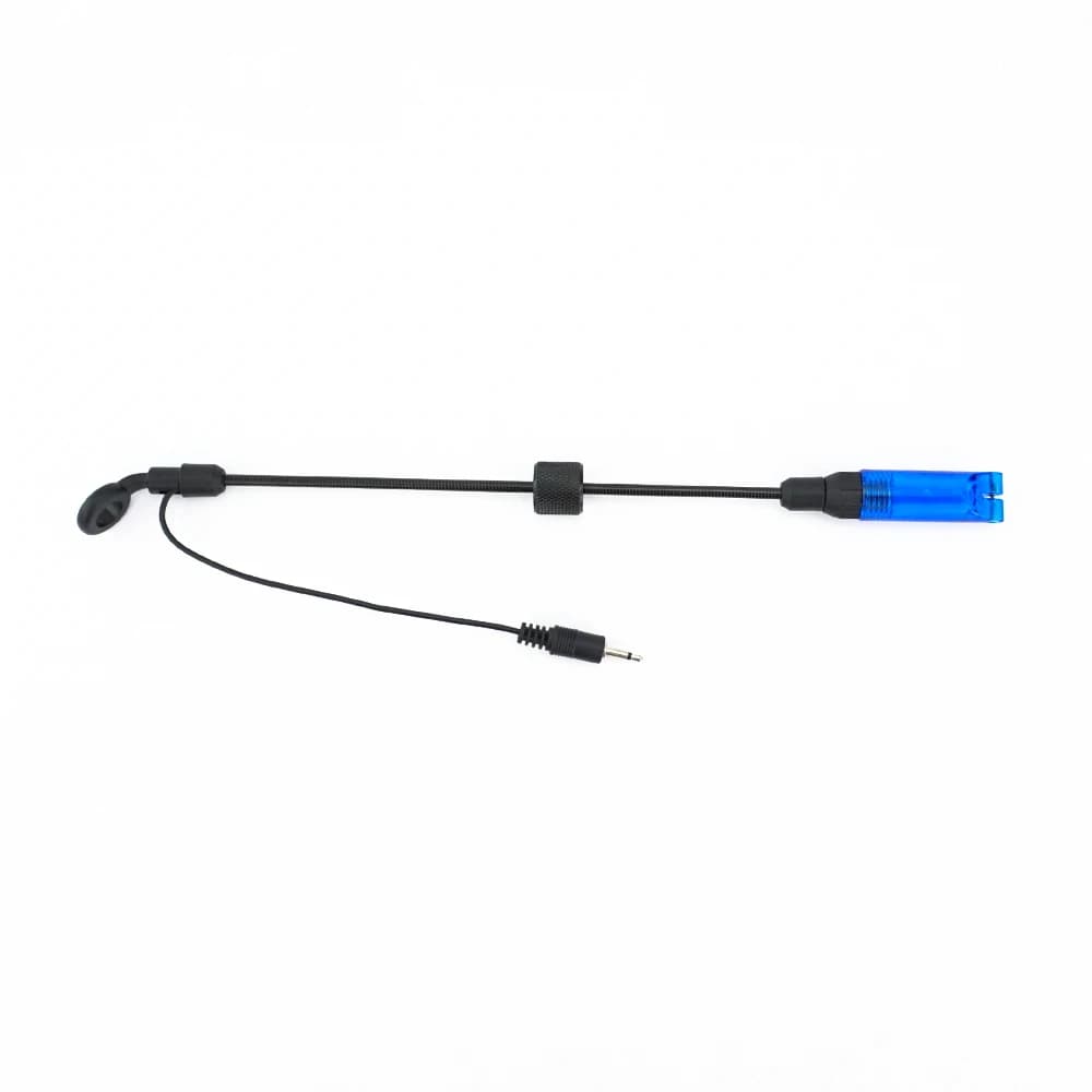Indicateur de touche LED Hirisi pour pêche à la carpe - Swinger Drop Off Indicator B2032 métal souple