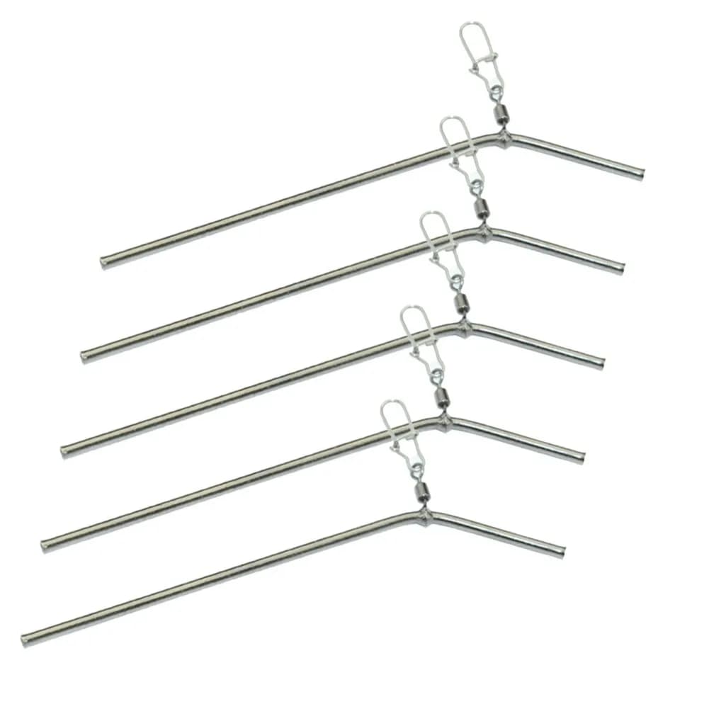 5 pièces anti-emmêlement laiton pour pêche à la carpe - Connecteurs équilibreurs tubes 50/70/90mm