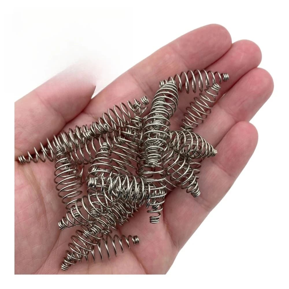 100 hameçons carpe à ressort barbelés swivels rigs hair combi pour pêche explosion montages