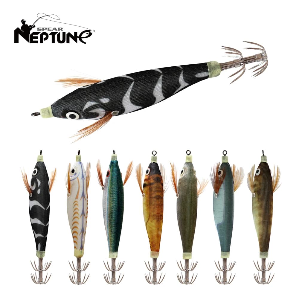 Leurres calmar luminescents 2 pièces 10cm/9g pour pêche en mer, appâts artificiels pieuvre et seiche