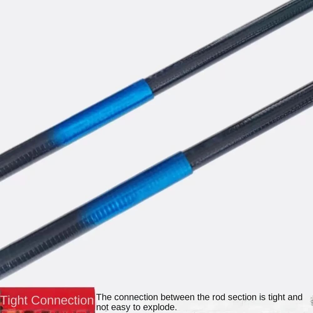 Kit complet canne télescopique fibre carbone et verre 1.8m-7.2m pêche casting équipement complet