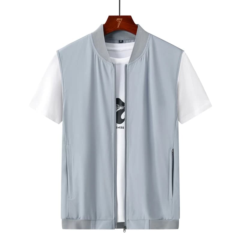 Veste sans manches été ultra-fine homme - Respirante et séchage rapide pour pêche et escalade outdoor