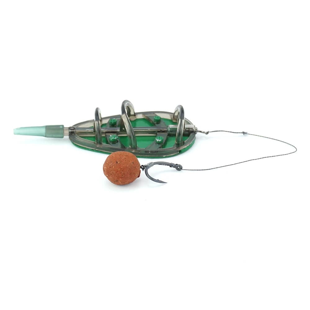 Bas de ligne prêts Hirisi TS115 - 6 montages pour pêche au feeder - Accessoires carpe