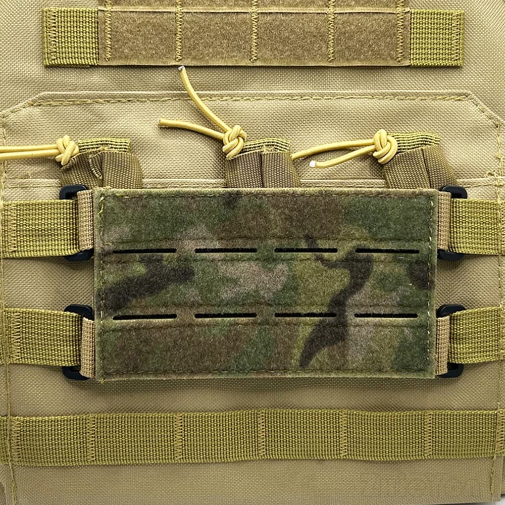 Panneau Molle tactique pour patchs - Support velcro pour gilet et sac de pêche