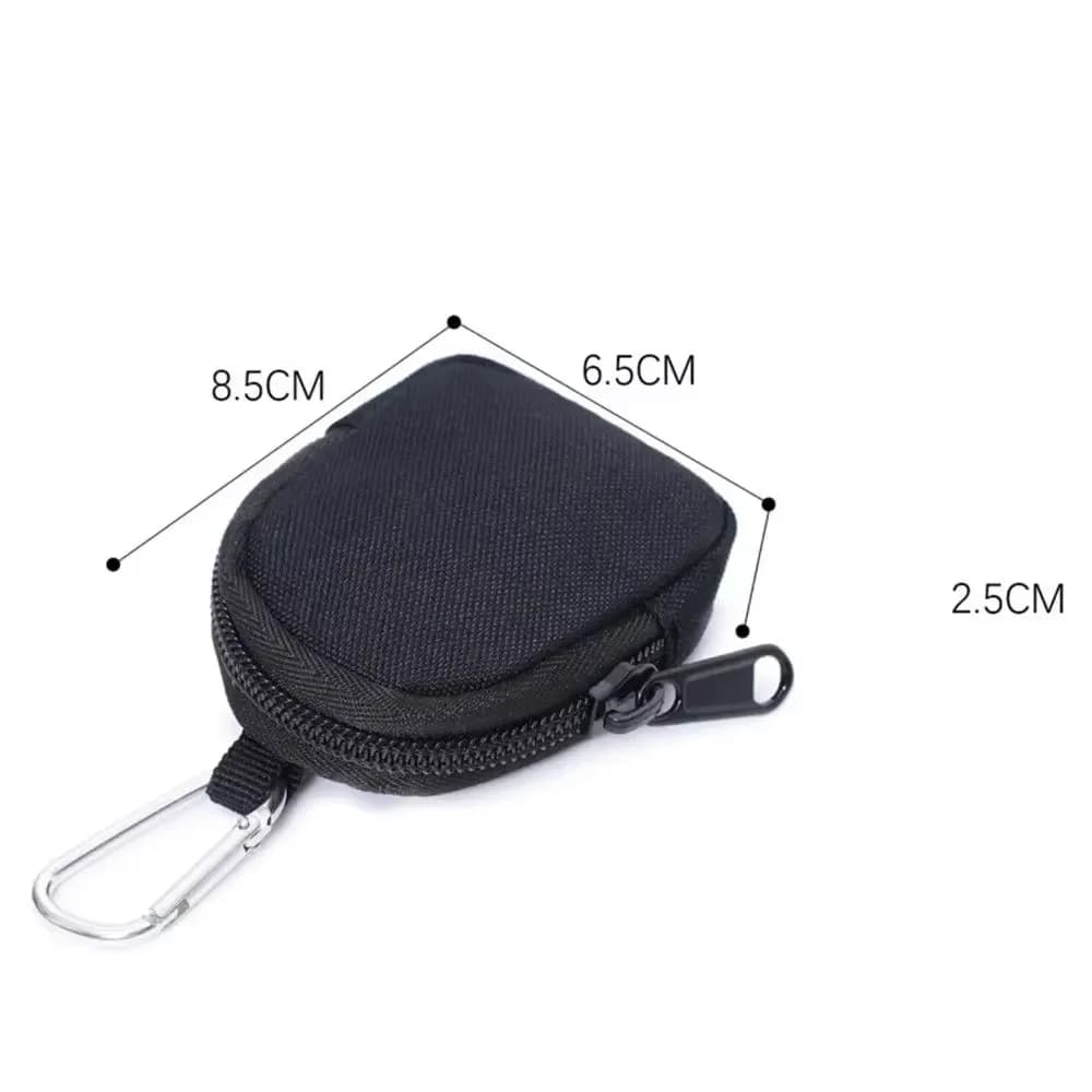 Pochette EDC tactique porte-clés portefeuille hommes porte-monnaie poche zippée extérieur pêche