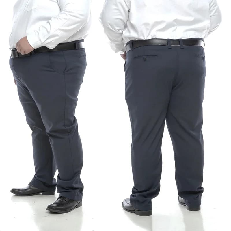Pantalon costume homme grande taille 48-52 business décontracté pêche occasionnel élégant