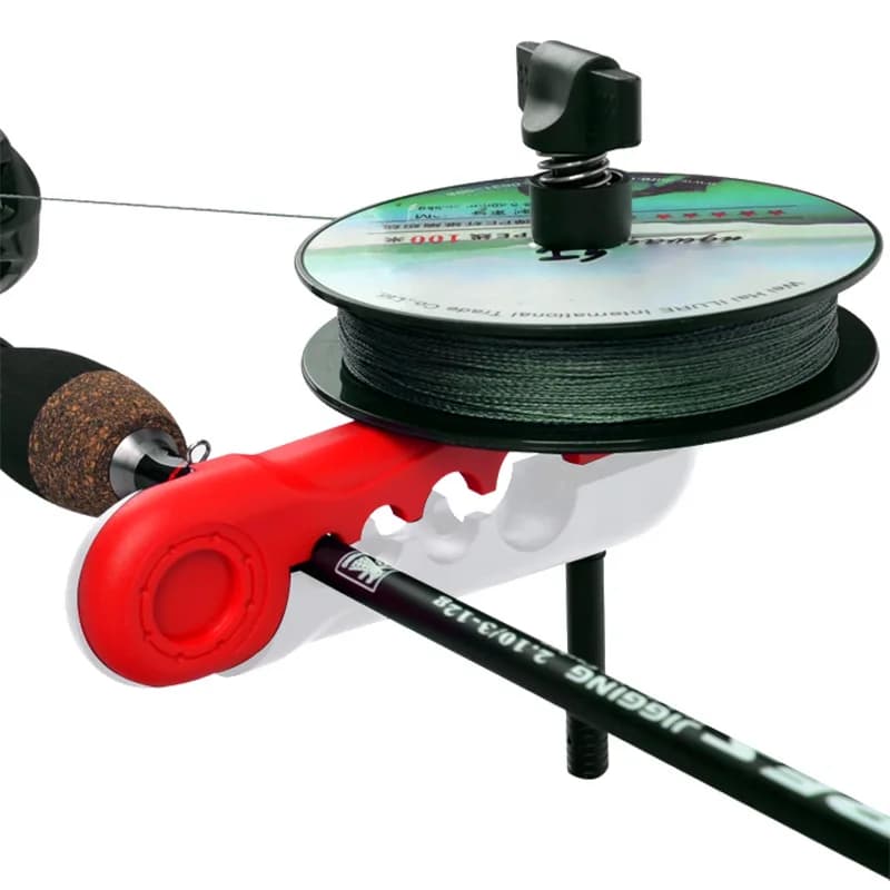 Enrouleuse ligne pêche portable ABS - machine à bobiner moulinet casting et spinning pratique