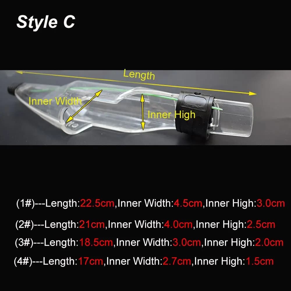 Protections anneaux canne 4 styles bouchons plastique accessoires pêche mer protection guides