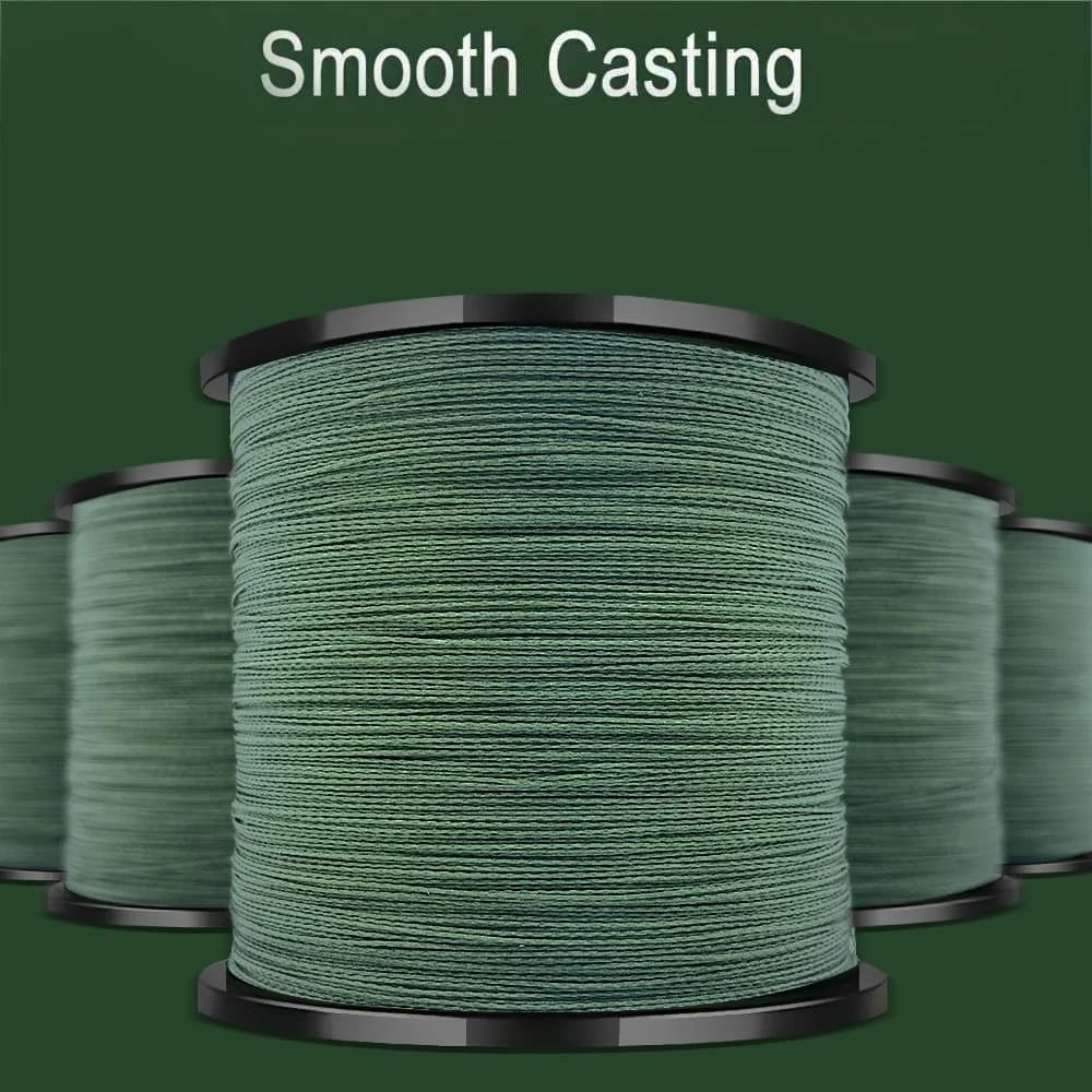 Ligne tressée PE 4 brins LineThink GOAL 300m/500m pour pêche en mer - Multifilament durable