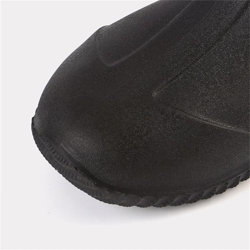 Bottes de pêche imperméables marron - Chaussures wading semelle caoutchouc pour pêche récifale et rocheuse