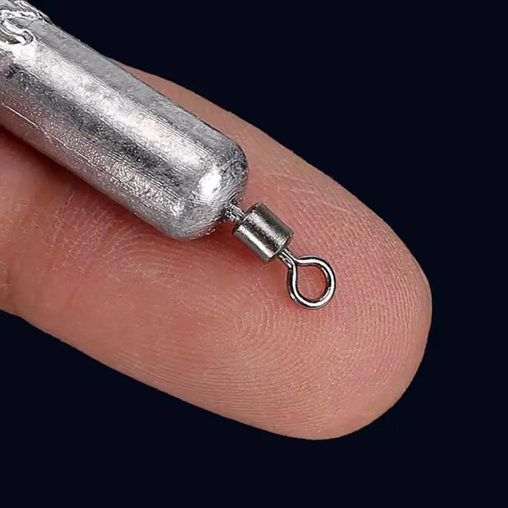 Fishing Weight 15PCS/Lot Sinker Mold 3.5g 5g 7g 10g 14g 20g Tube Bullet Plumb Pe