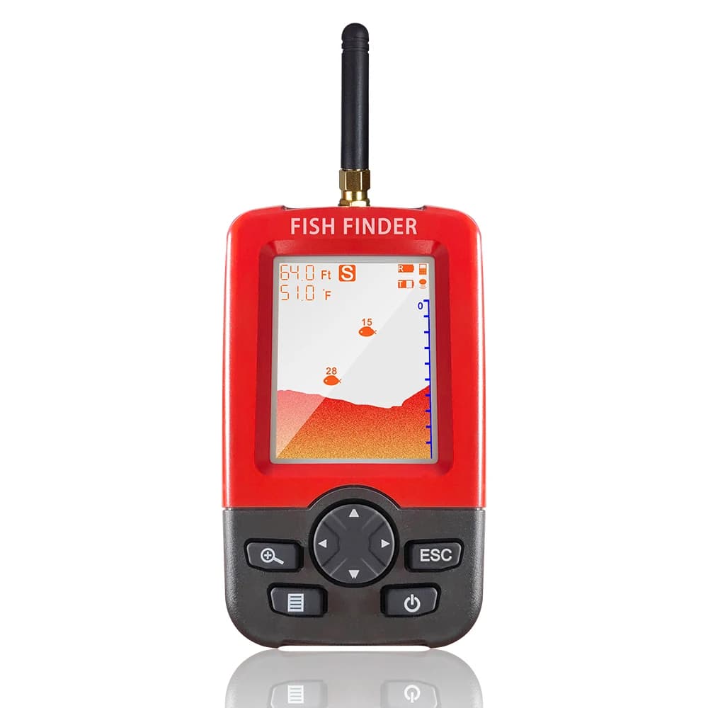 Sondeur de poissons portable sans fil 2025 nouvelle génération échosondeur intelligent détecteur pêche
