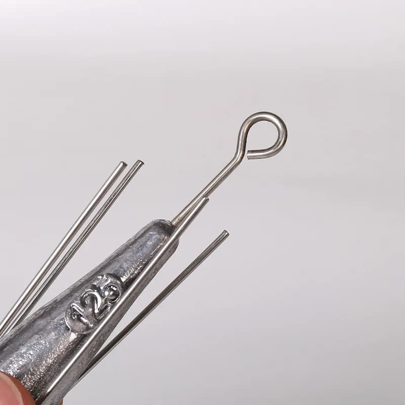 Plombs de pêche luminescents 50g-100g avec perles brillantes pour pêche profonde