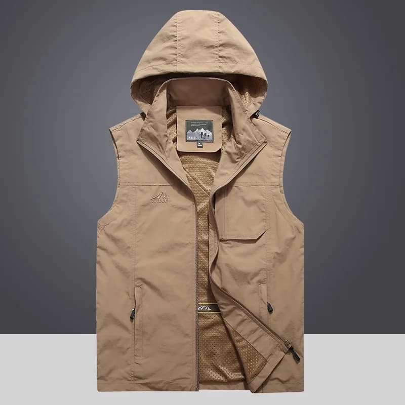 Veste décontractée pêche urbaine à capuche grandes poches qualité premium streetwear 2024