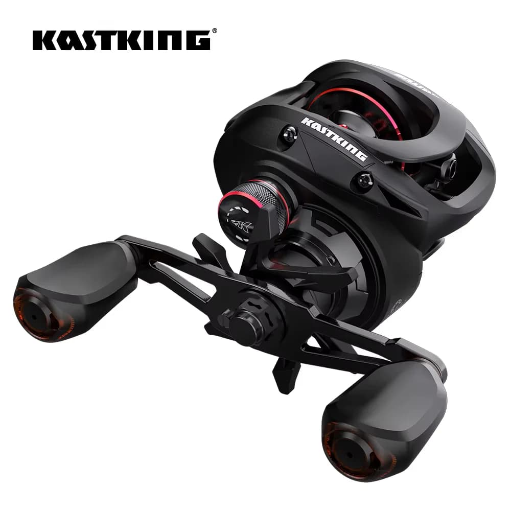 Moulinet Baitcasting KastKing Brutus Frein Magnétique 7.2:1 8kg Drag 5+1BB Pêche Leurres