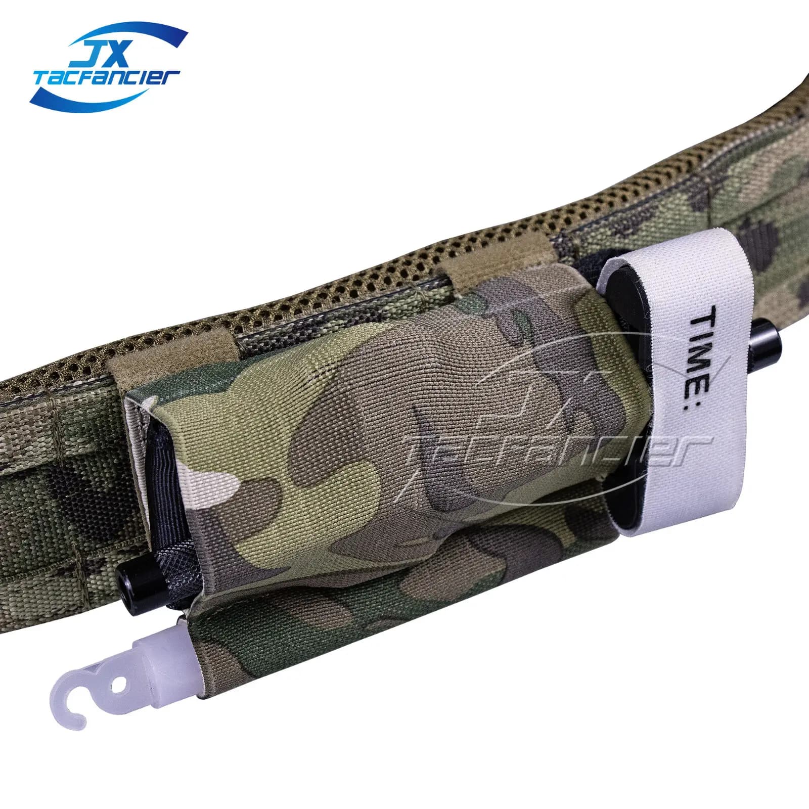 Porte-tourniquet élastique Molle - Poche de rangement pour ceinture tactique et pêche