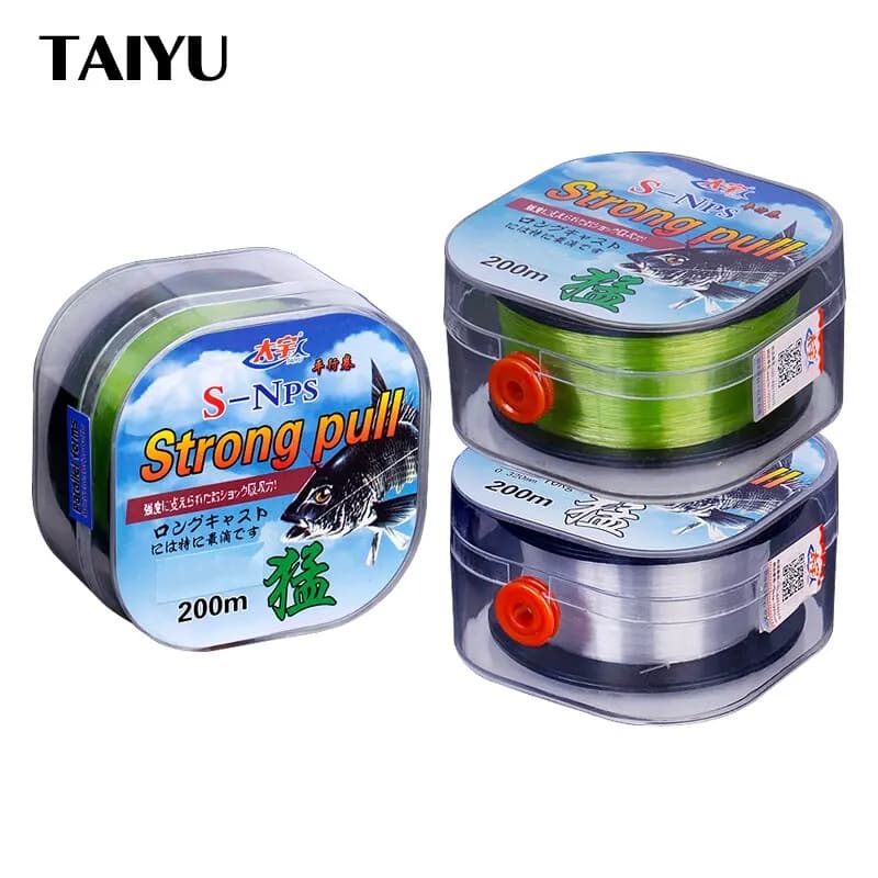 Ligne de pêche monofilament nylon super résistante 2-33LB pour mer et eau douce