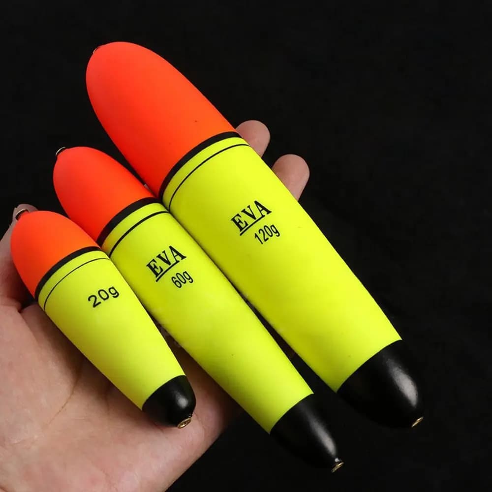 Flotteur de pêche EVA pour surfcasting et pêche aux leurres, flottabilité permanente et longue portée